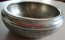 Zinn Schale Pewter Norway 37120  Norge Tinn 11 cm Vintage