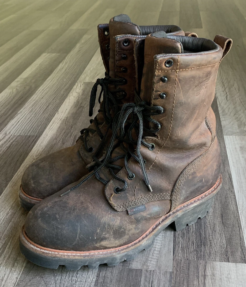 Red wing sales lumberjack boots