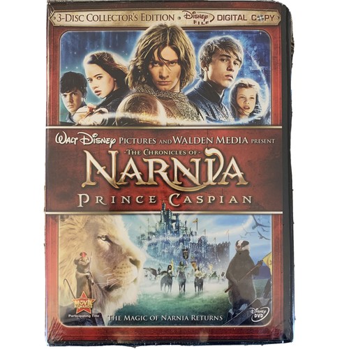 The Chronicles of Narnia Prince Caspian DVD 2008 3-Disc Set Walt Disney sealed - Imagen 3 de 6