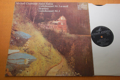 Chomitzer Saint-Saens Martinu Cello Concertos German Eterna Stereo 70s EX/NM