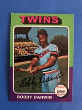 1975 Topps Baseball #346 Bobby Darwin Minnesota Twins