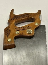 Vintage H. Disston & Sons Hand Saw USA