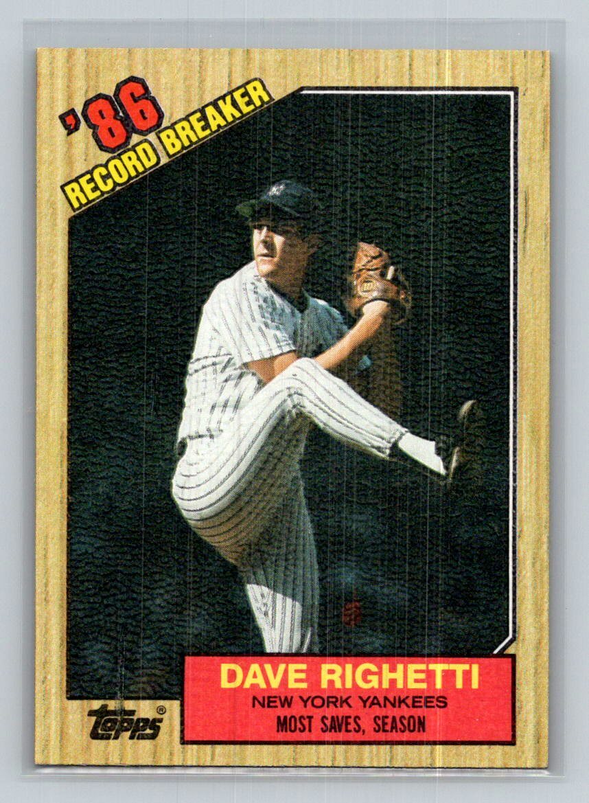 dave righetti For Sale - MAVIN