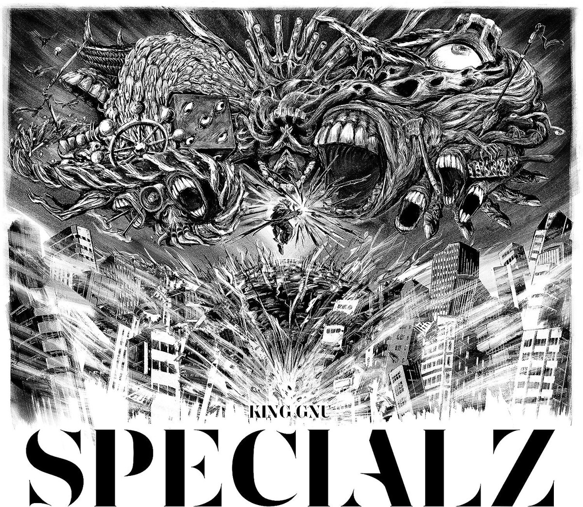 New King Gnu SPECIALZ First Limited Edition JUJUTSU KAISEN CD