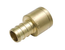 SharkBite 3/4" PEX x 3/4" Sweat Brass Adapter UC606LF Propane LP Gas Fitting