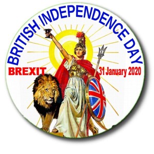 BREXIT INDEPENDENCE DAY 31ST JANUARY 2020 - LARGE 55 MM ...