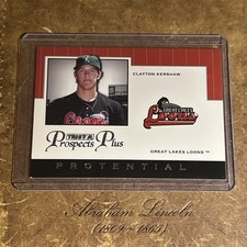 CLAYTON KERSHAW 2007 Tri Star Prospects Plus Potential Rookie XRC LA DODGERS
