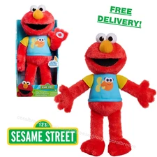 Sesame Street ELMO 13-inch Sing-Along Plush Doll with Lights and Sounds - NWT