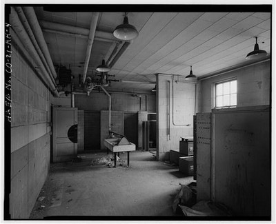 Rocky Mountain Arsenal Commerce City CO 1950s Shower Locker Room Laboratory