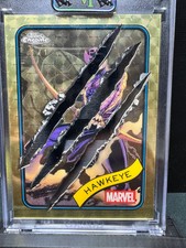 2025 Topps Chrome Marvel Superfractor Hawkeye One of One - 1/1 - #133