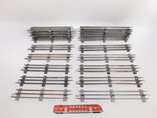 20x M&auml;rklin Spur 0 Gleis elektrischen Betrieb 3610 D 32 cm 3620 D 26 cm #DU513-3