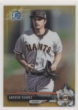 2017 Bowman Chrome Prospects Gold Refractor 30/50 Andrew Suarez #BCP112 3c7