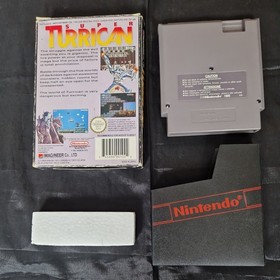 SUPER TURRICAN FOR NINTENDO NES BOXED GAME CLEANED TESTED PAL A VGC!