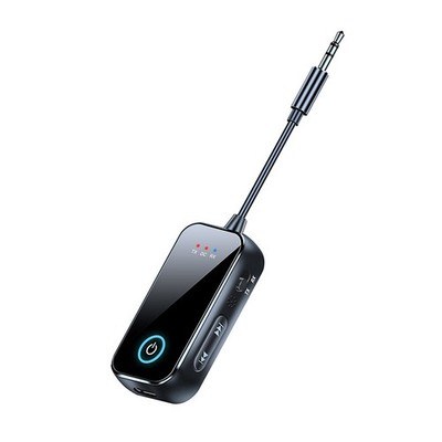 Bluetooth 5.4 Adapter Sender Empfänger Transmitter 3,5mm Klinke Aux & Mikrofon