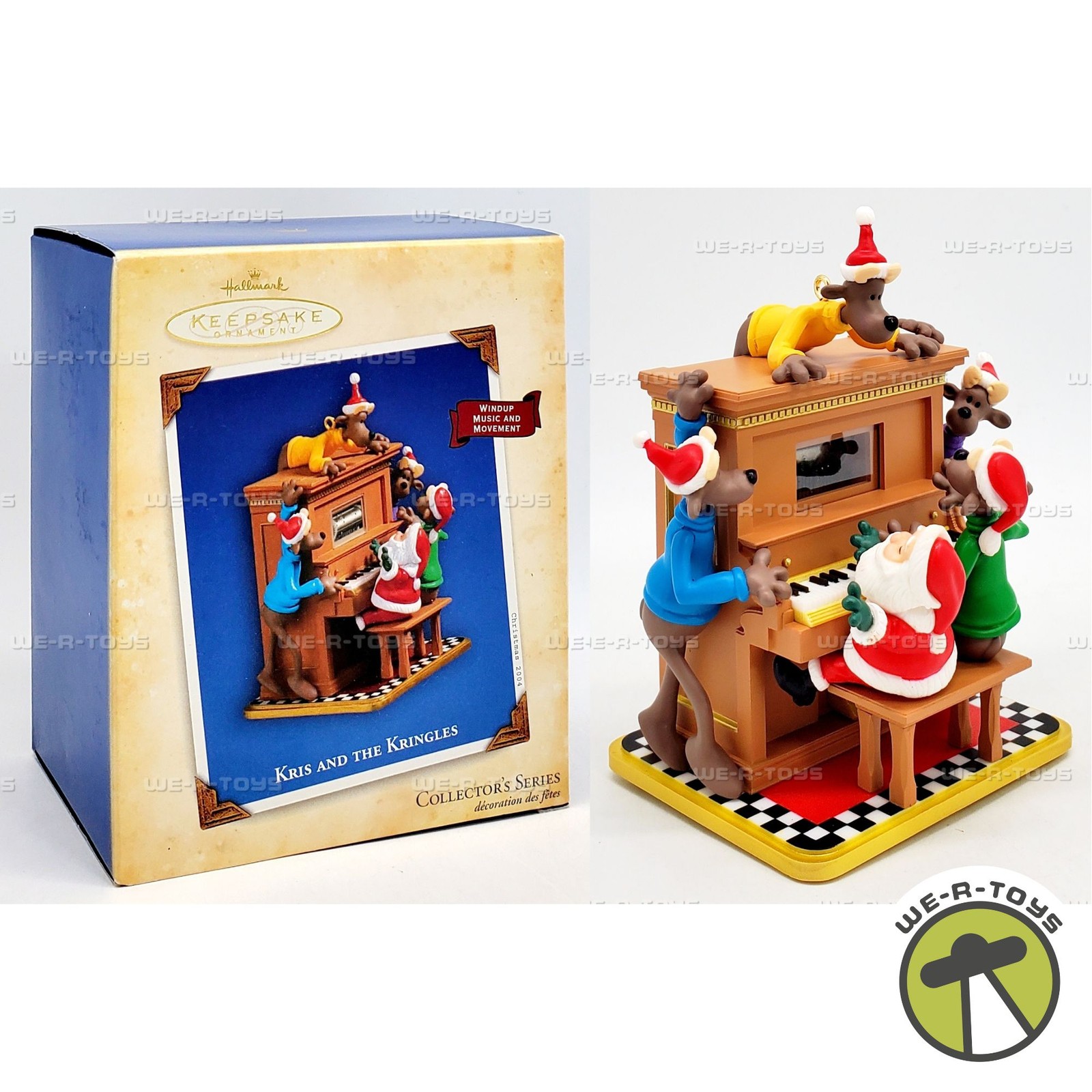 Hallmark Keepsake Ornament Kris and the Kringles 4th in Series 2004