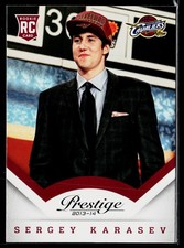 Sergey Karasev 2013-14 Panini Prestige #179 Rookie Cleveland Cavaliers