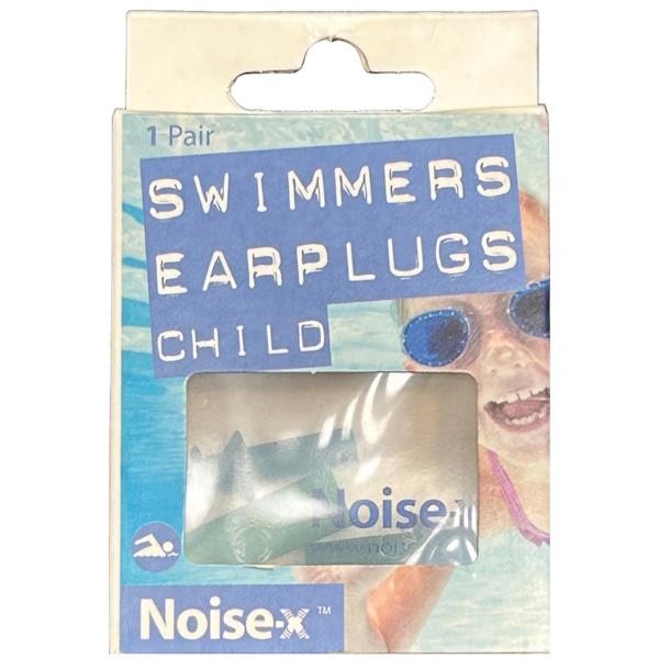 Noise-X Child Swimming Ear Plugs Reusable Silicone Swim Earplugs Kids 6 Pairs - Image 3