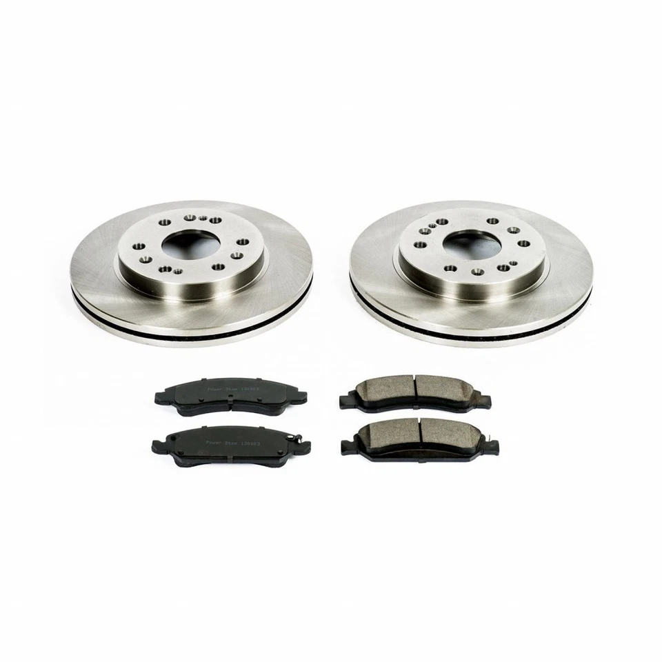 Power Stop Brake Kit For Cadillac Escalade 2009-2020 Front Autospecialty Foto 2 de 4