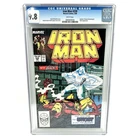 Iron Man #239 CGC 9.8 1989 Graded The Ghost Backlash Blizzard Boomerang Comic