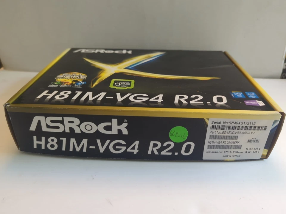 ASROCK H81M-VG4 R2.0 Motherboards Intel H81 DDR3 LGA 1150 Micro ATX NEW - Image 2 of 4