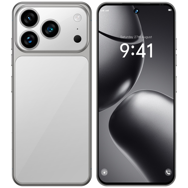 NEW i17 Pro Max 16+1TB 8000mAh 7.3-inch 5G Android Phone Global Unlock Dual SIM