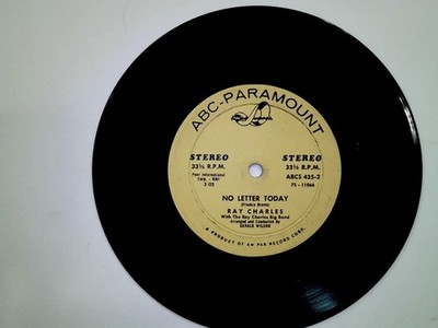 Ray Charles   No Letter Today / Your Cheating Heart 7'' Single 1962 ABC-Paramount