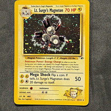 Lt. Surge's Magneton Gym Heroes 8/132 Holo Rare 2000 Multiple Swirls 🌀 on eBay