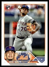 2023 Topps Jose Butto Rookie New York Mets #615