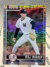 2026 Topps Will Warren Opening Day Foil #176 New York Yankees