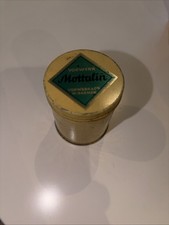 Blechdose Mottalin Vorwerk & Co Wuppertal sehr guter Zustand 1950er Vintage