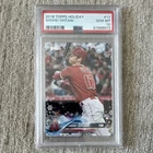 2018 Topps Holiday Shohei Ohtani PSA 10 Rookie Card Angels Snowflakes