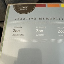 Creative Memories Primary Zoo Addition Scrapbook Page Kit