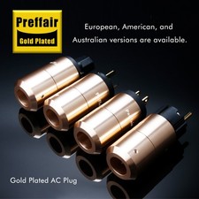US/AU/EU Schuko Power Plugs IEC AC Power Connector for HiFi Power Cord