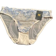 Wacoal embrace lace Panty Medium Bikini Blue