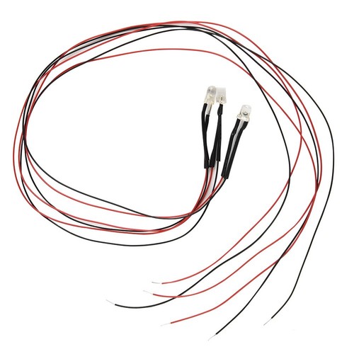 Flicker LED 3pcs Lighting 9-12V Garden Décor Orange Red With Wire Leads - Picture 9 of 12