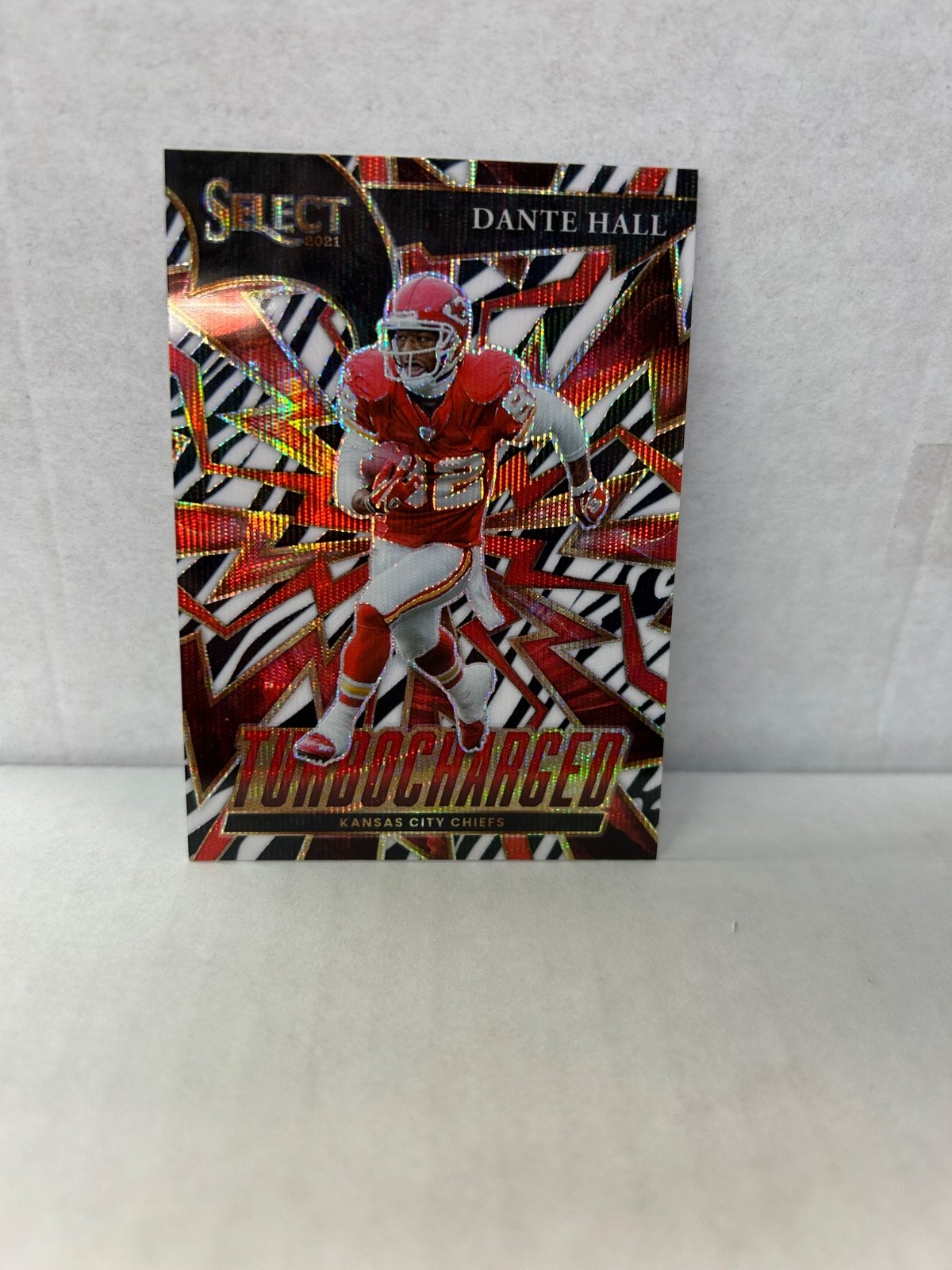 Dante Hall 2021 Select #TUR-22 Turbocharged - Zebra /(SSP)