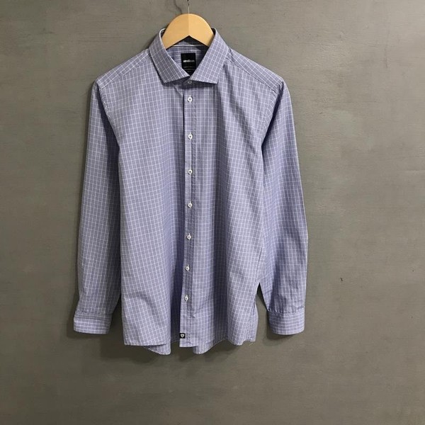 Men Strellson Shirt White Cotton M