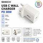 30W USB-C Fast Charger Plug for iPhone 16 15 17 Samsung S25 S24 PD