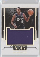 2023-24 Panini Noir Jumbo Material /99 De'Aaron Fox #JM-FOX 1jj7