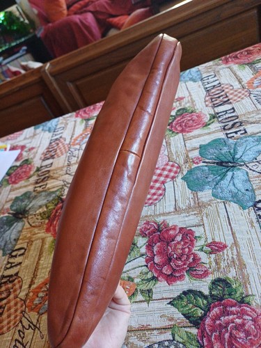 THE BRIDGE VINTAGE LEDER POCHETTE HANDTASCHE TASCHE SCHULTERTASCHE - Bild 6 von 22