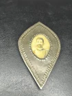 Original American Civil War Confederate Officer Tintype Photo Pin (1861–1865)