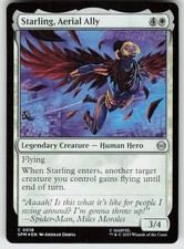 GGC - 10 Foil Starling, Aerial Ally 18 C Marvel's Spider-Man