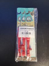 Active Cat Adjustable Safety Collar Breakaway Buckle 8"-12" Bell Red NEW 3 Pack