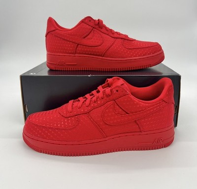 Men's 9.5 - Nike Air Force 1 Retro Valentine's Day University Red IB6836 600