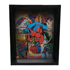 Pyramid America THE AMAZING SPIDERMAN Framed 3D Lenticular Graphic Wall Art 11x9
