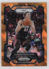 2023-24 Panini Prizm Orange Ice Prizm Duncan Robinson #208 2l4