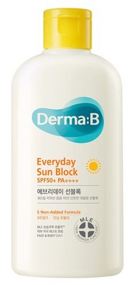 Derma B Everyday Sun Block Large Size Sunscreen SPF50+ PA++++ 6.71 Fl Oz, 200...
