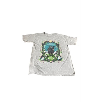 #ad Howls Moving Castle Shirt Small Studio Ghibli Hot Topic Gray Anime Tee $14.39