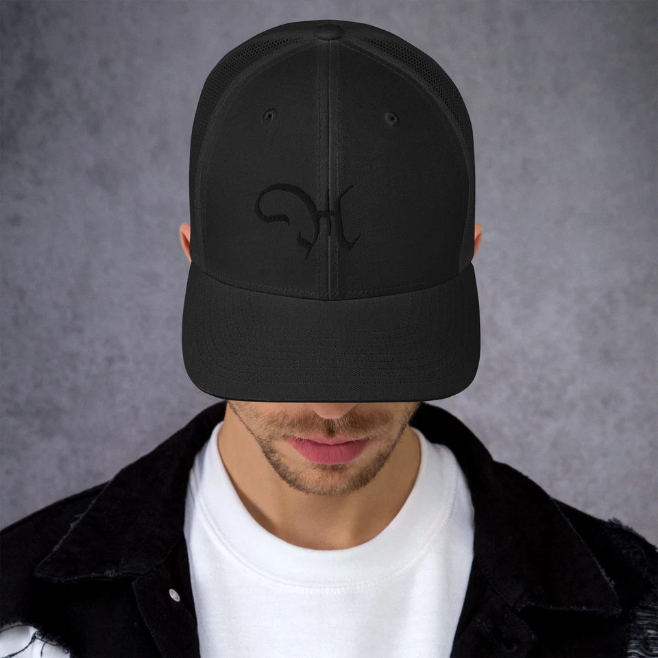 Trucker Cap, A, Black - Image 1 of 1