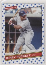 2020 Donruss Retro 1986 Variations Independence Day Kirby Puckett (HOF) HOF 0jj3
